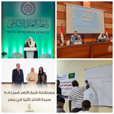 الحصاد الأسبوعي للمجلس والمنظمات واللجان التابعة له