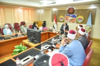 وفد المجلس الإسلامي العالمي للدعوة والإغاثة يلتقي بسكرتير محافظة مطروح للتنسيق لقافلة (إتقان الصلاة)