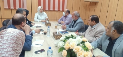 اجتماع تشاوري بين لجنة الطالب الوافد واللجنة الإسلامية العالمية للمرأة والطفل، التابعتين للمجلس الإسلامي العالمي للدعوة والإغاثة